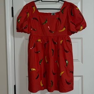 Queen of Sparkles pepper dress